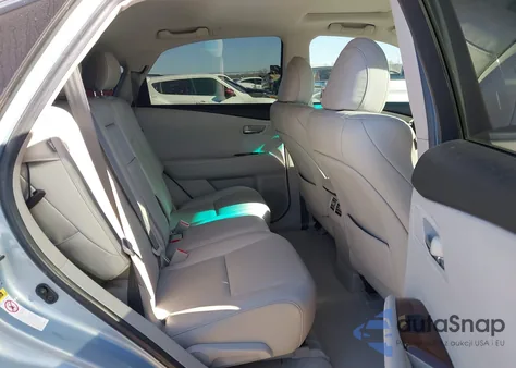 2012 Lexus Rx 350 from USA, damaged, VIN 2T2ZK1BA5CC077868